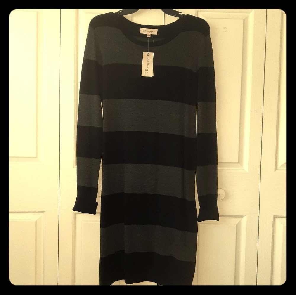 Philosophy sweater dress